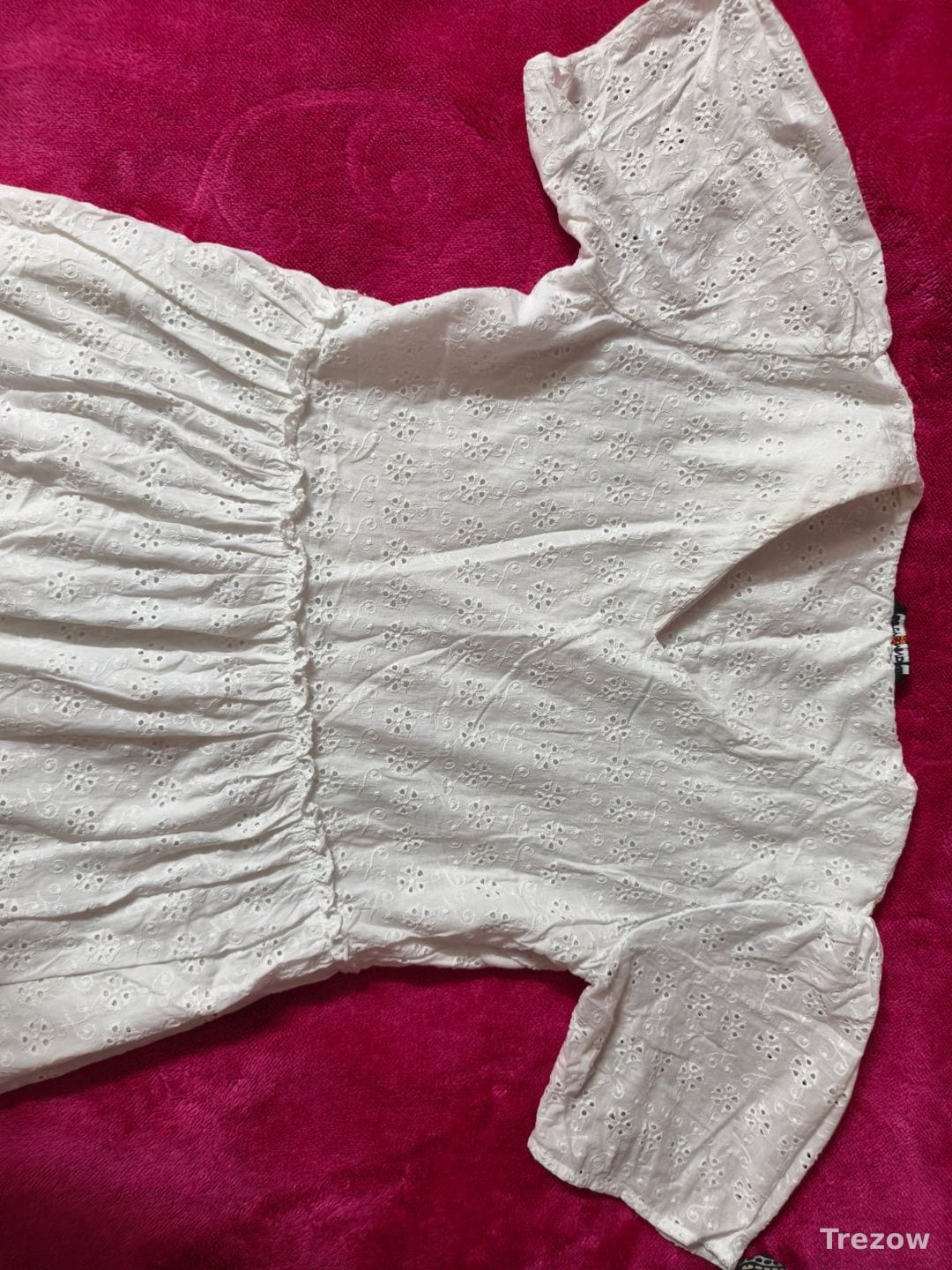 A beautiful white frock