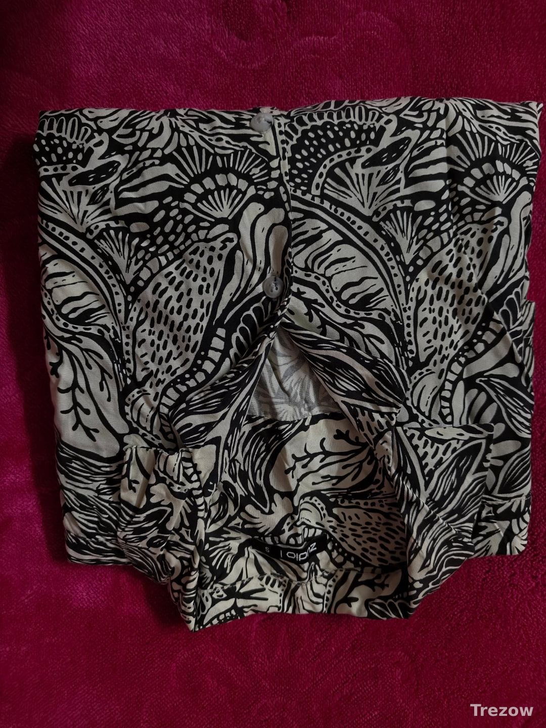 A floral print shirt