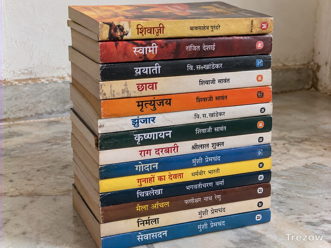 Marathi and Hindi novels (14)