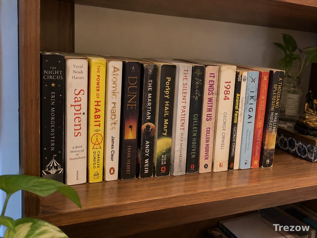 Popular novels and self-help books (15)
