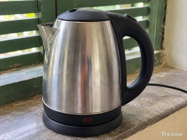 Electric kettle, 1.5 litre steel