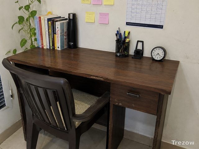 Study table with chair