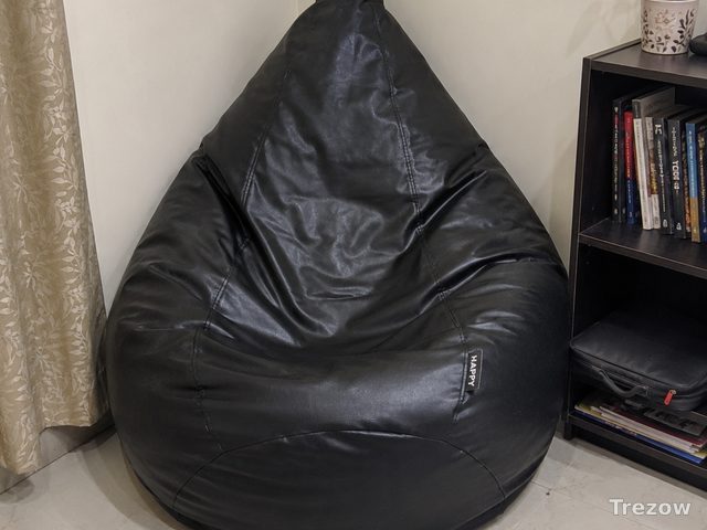 XL bean bag with beans