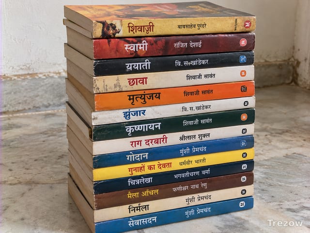 Marathi and Hindi novels (14)