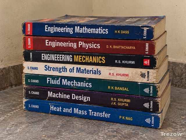 Mechanical engineering textbooks (7)